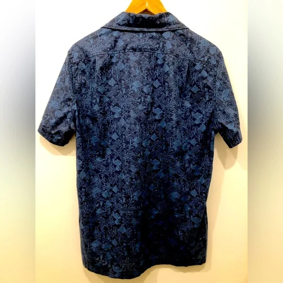 J. Crew Hawaiian Shirt with Fish Motif - Picture 2 of 4